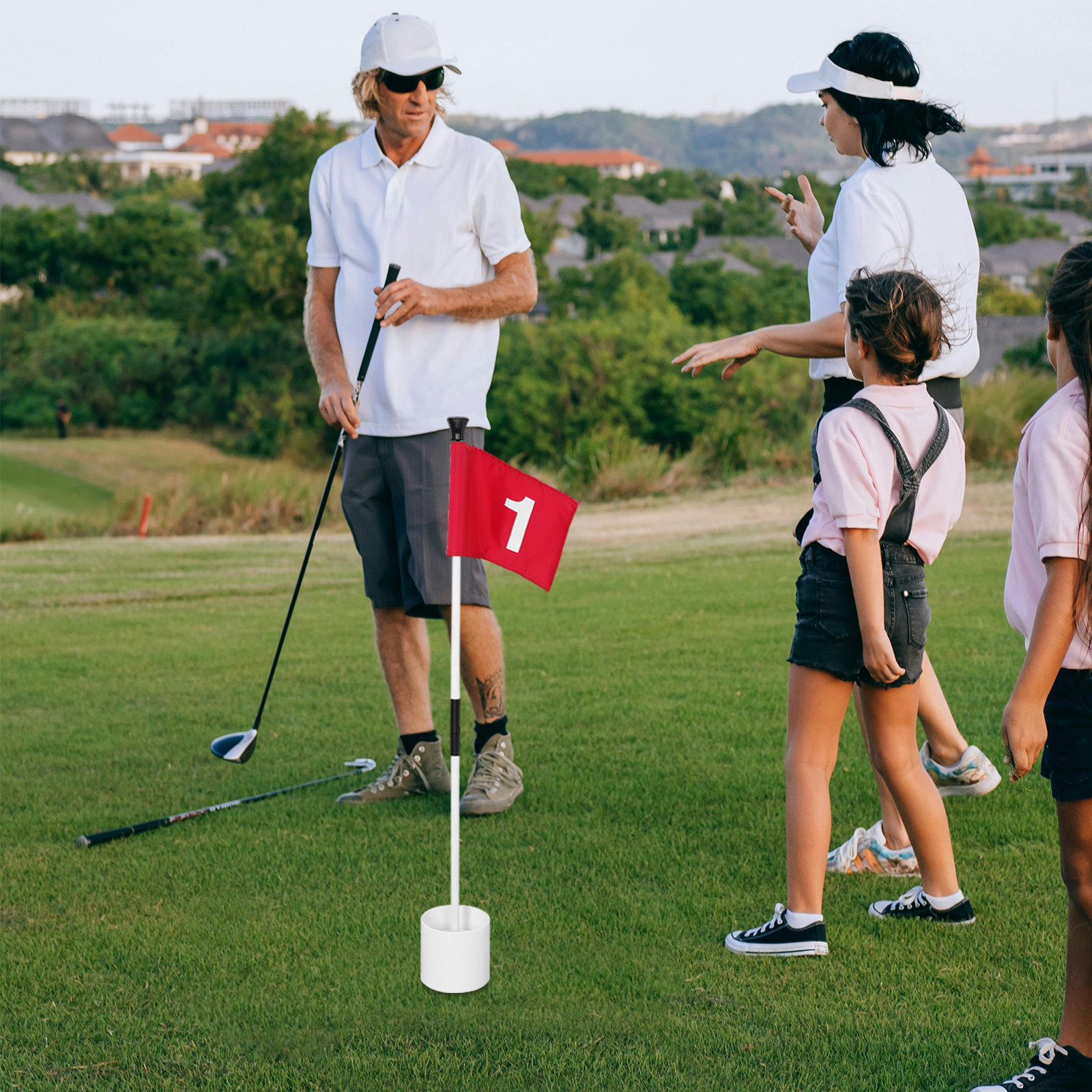 1Set High Grade Golf Flag and  - Golf Equipment Kit 리뷰 및 가격