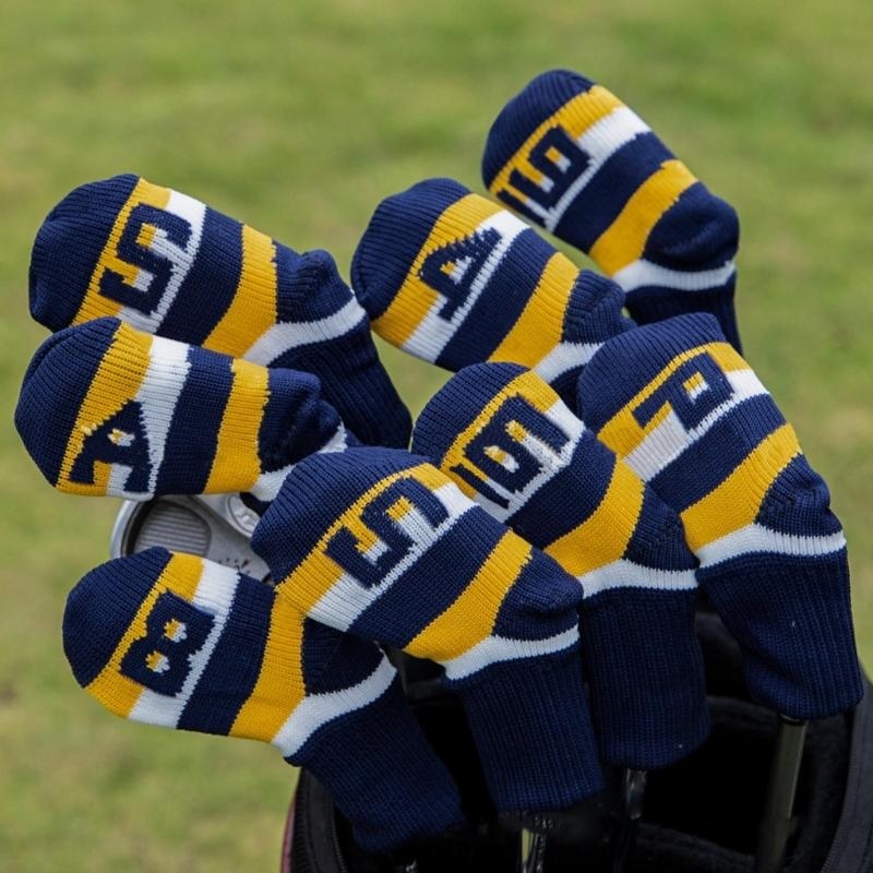   9Pcs Knitted Golf Club Headc - Golf Equipment Kit 리뷰 및 가격