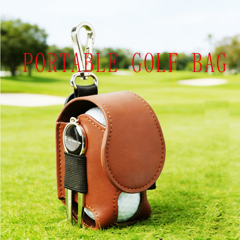 Golf PU Ball Bag Two-Piece Set - Golf Equipment Kit 리뷰 및 가격