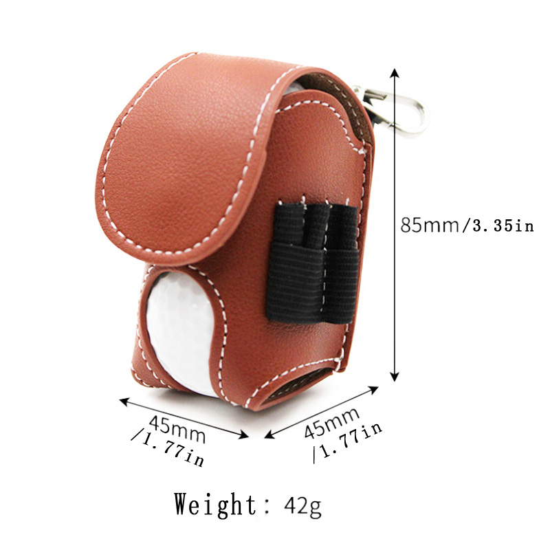 Golf PU Ball Bag Two-Piece Set - Golf Equipment Kit 리뷰 및 가격