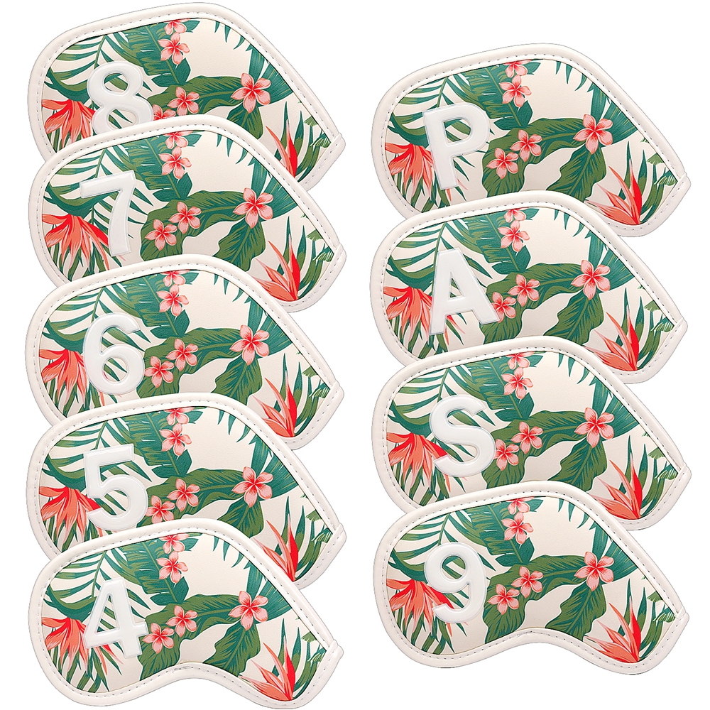 9pcs a Set PU Leather Hawaiian - Golf Equipment Kit 리뷰 및 가격