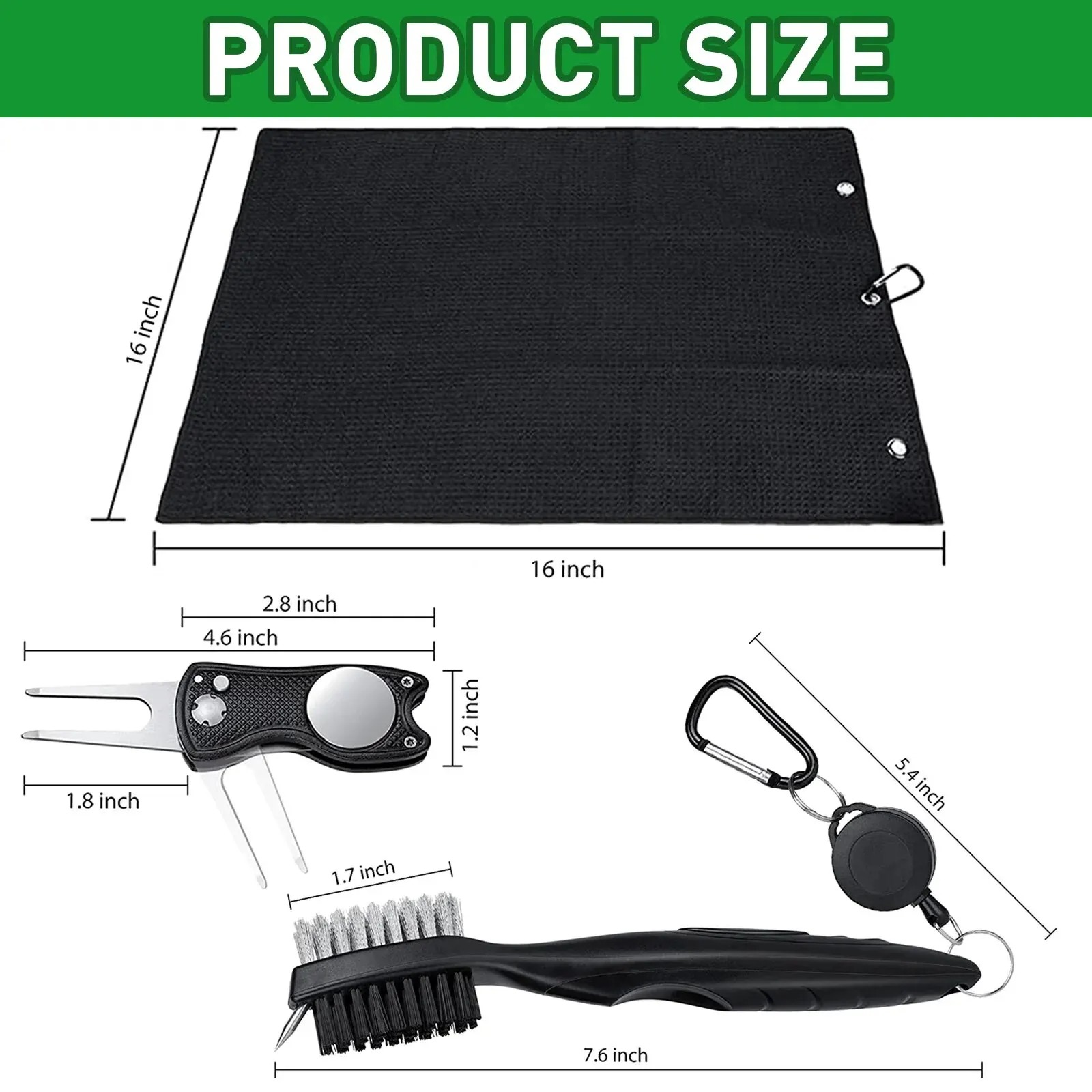 Golf Club Brush and Towel Clea - Golf Equipment Kit 리뷰 및 가격