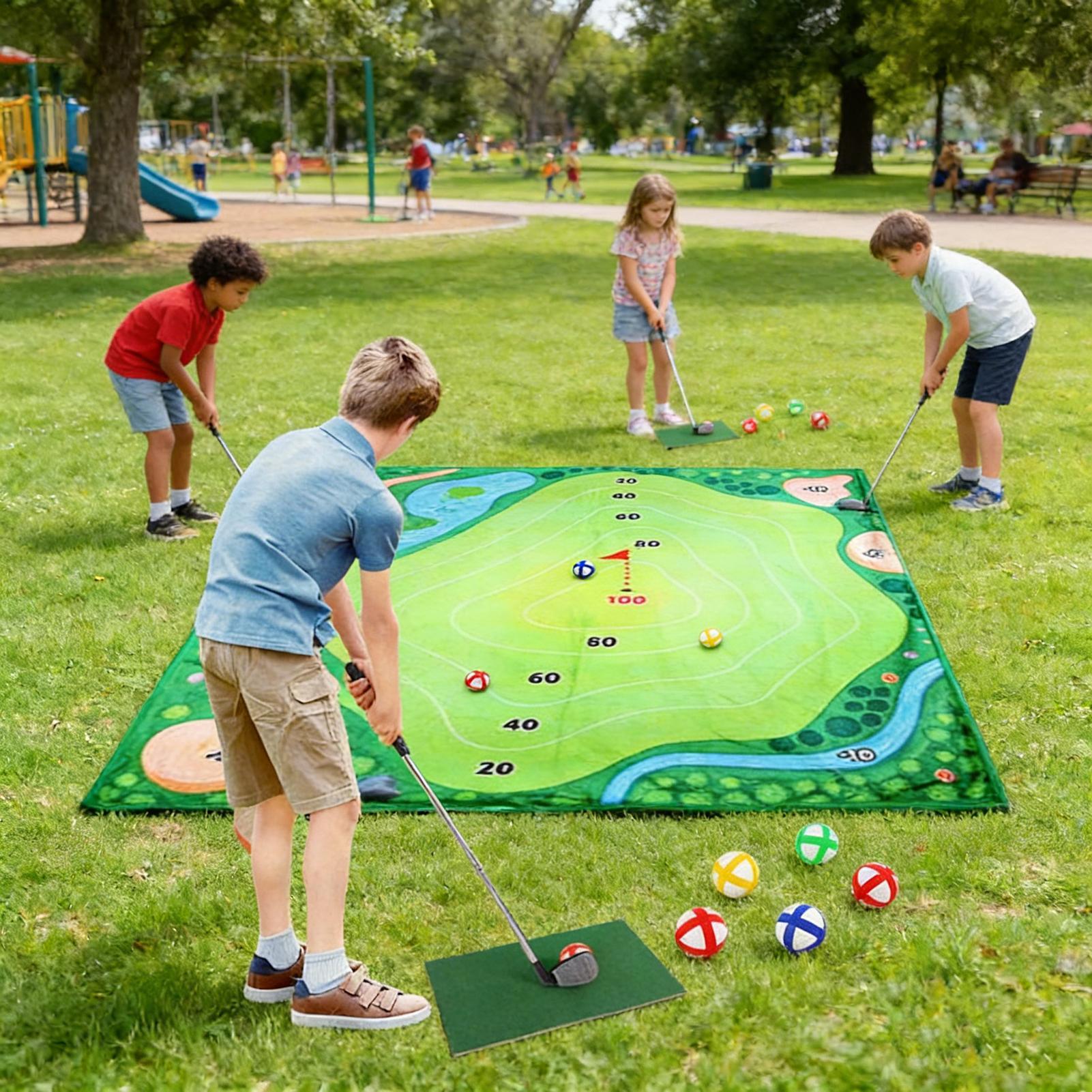 Golf Practice Mat Exercise Pra - Golf Equipment For Kids 리뷰 및 가격