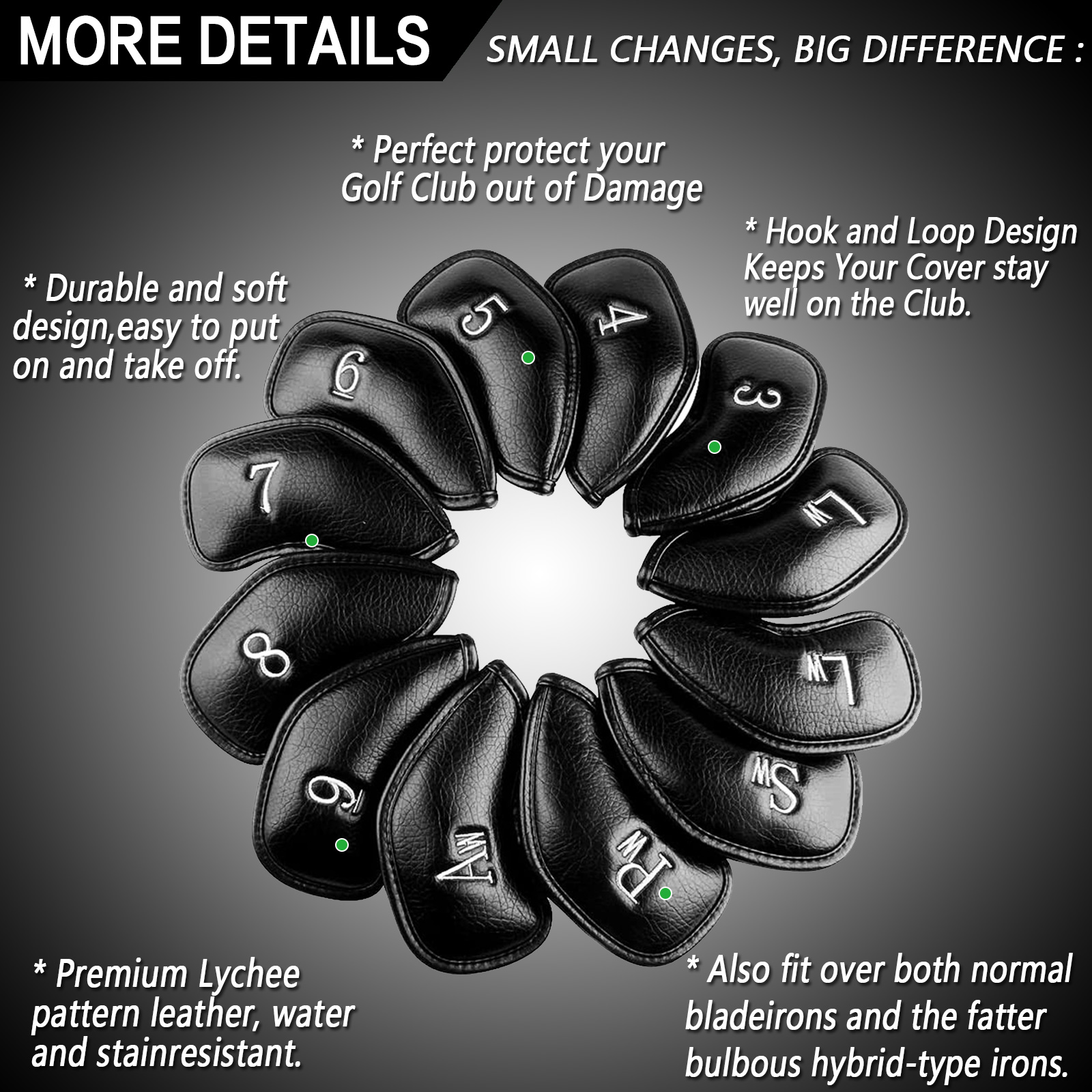 Premium Synthetic Leather Styl - Golf Equipment Kit 리뷰 및 가격